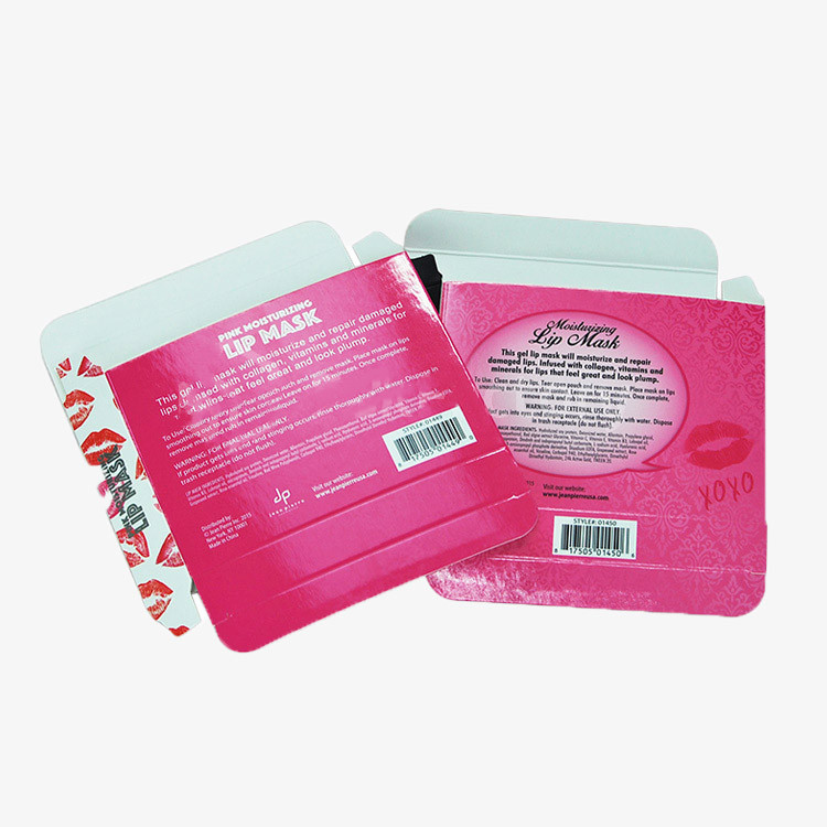 Cajas de embalaje de mascarilla hidratante para labios