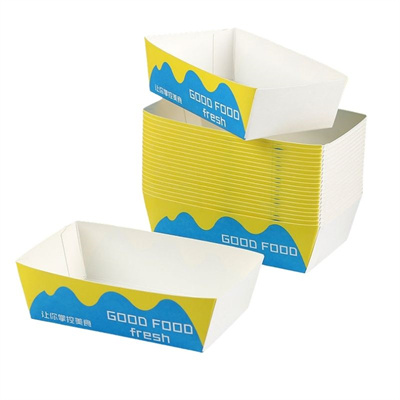 Caja de cartón Kraft para alimentos desechables