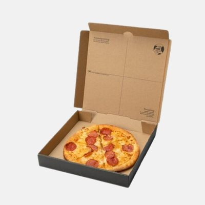 Caja de pizza corrugada personalizada