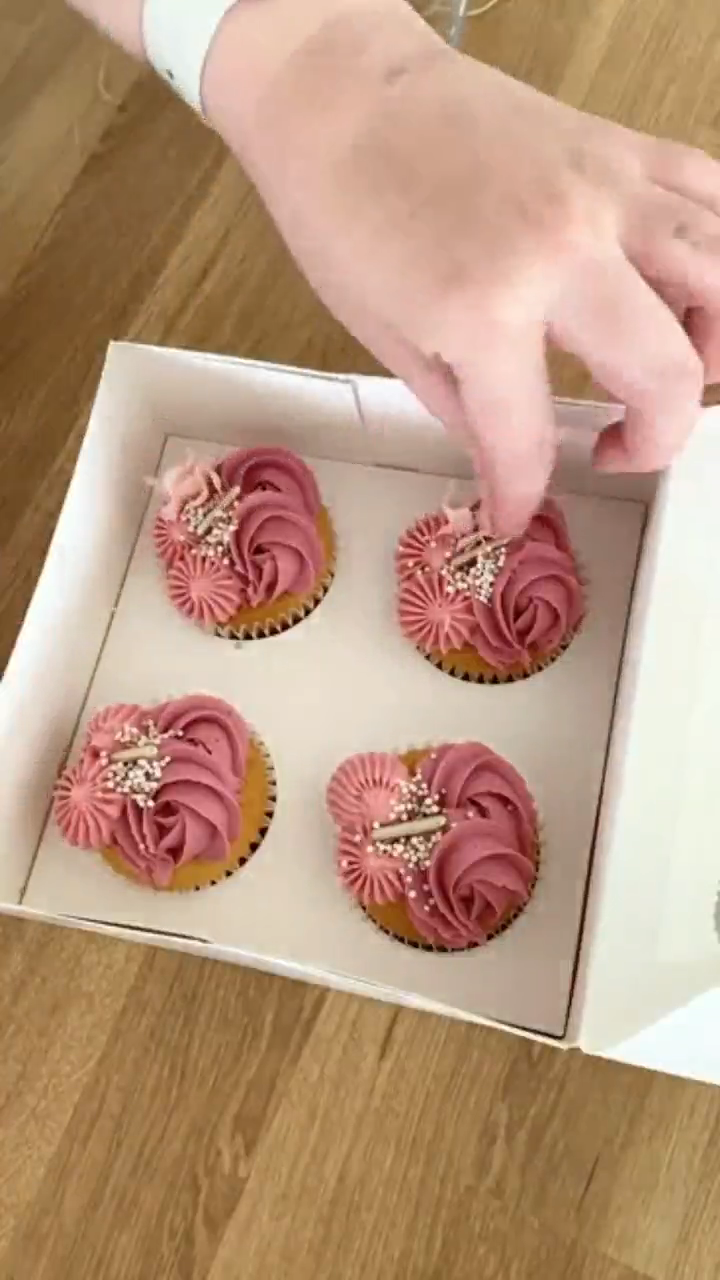 Cajas de embalaje de alimentos personalizadas Cajas de cupcakes